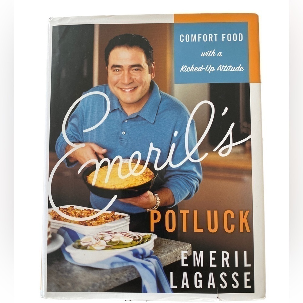 𝅺emeril’s Comfort Food Cookbook Hardback